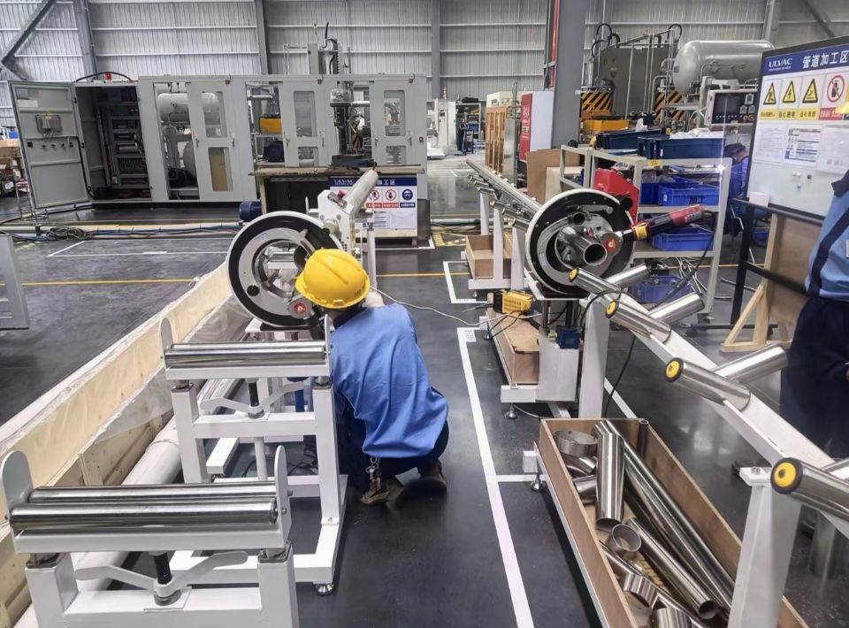 行星式切管機(jī)在現(xiàn)場(chǎng)應(yīng)用案例